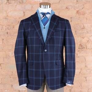 NEW SCABAL men's kenton soft coat in purple